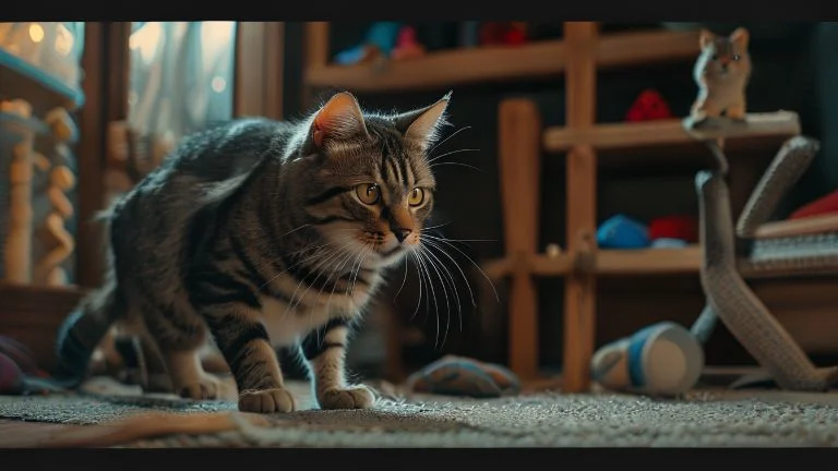 Por que os gatos domésticos ficam ativos à noite? Entenda o motivo