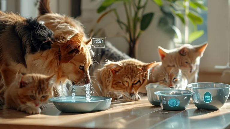 Por que é essencial monitorar a água dos seus pets