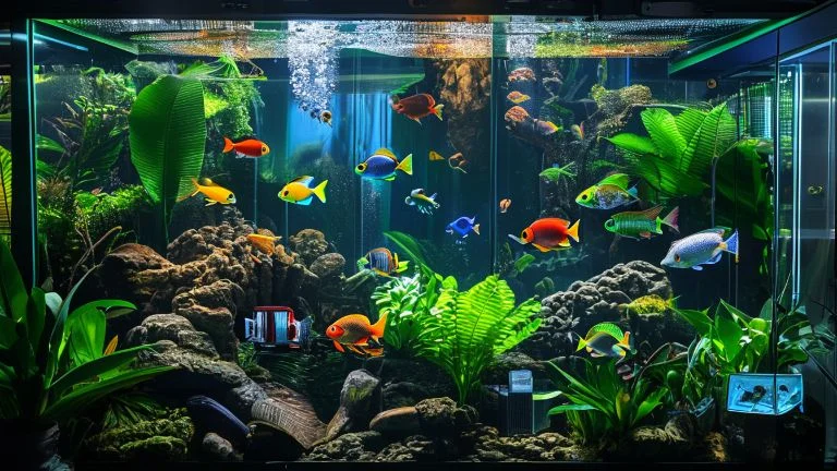 Cuidados Essenciais para Peixes Tropicais em Aquários Domésticos
