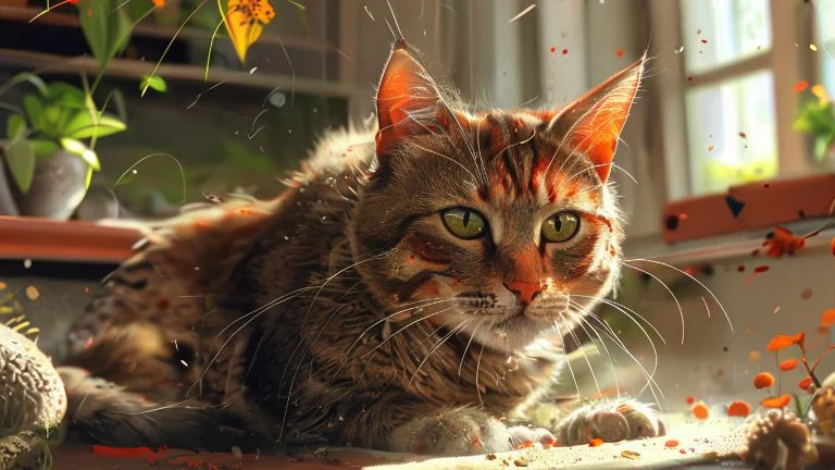 Hipersensibilidade em gatos: causas comuns e como cuidar