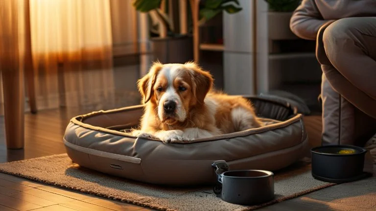 Cuidados Noturnos Essenciais para Cães Idosos com Mobilidade Reduzida