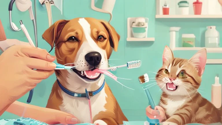 Por que escovar os dentes de cães e gatos é fundamental todo dia